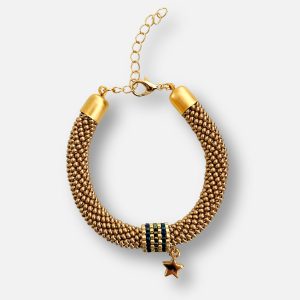 Woven Bracelet Metali Thin